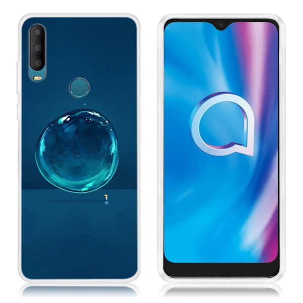 Deco Alcatel 1S (2020) deksel - Vakker jente Blue