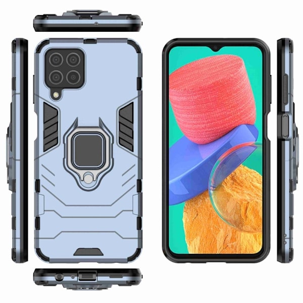 Ring Guard-etui - Samsung Galaxy M33 5G - Blå Blue