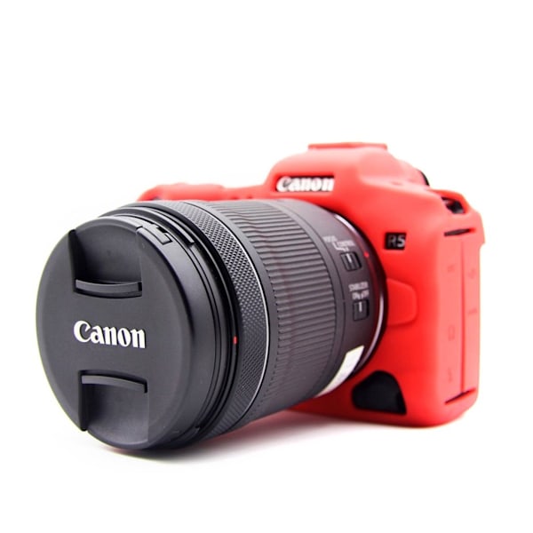 Canon EOS R5 silikonikotelo - Punainen Red