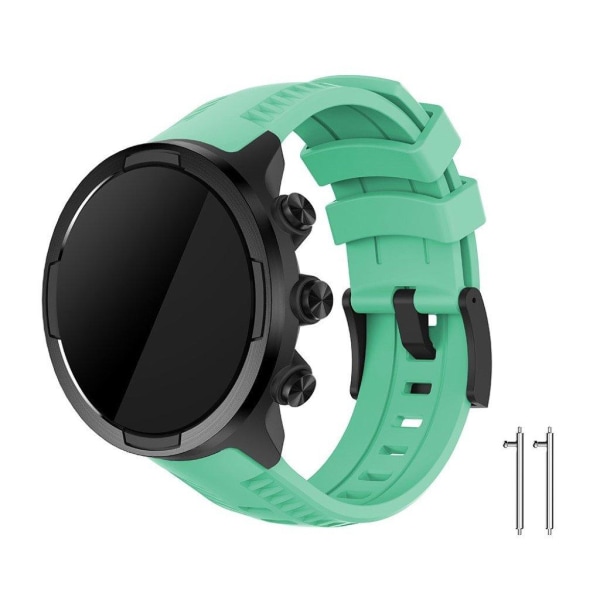 Silicone watch band for Suunto devices - Green Grön