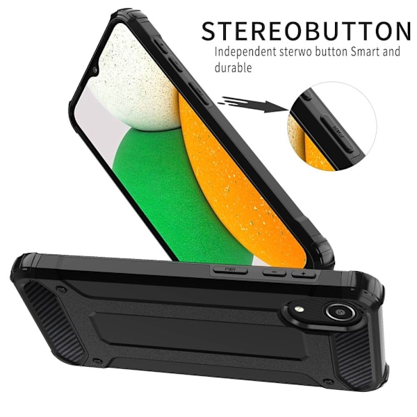 Armour Guard Samsung Galaxy A03 Core skal - Röd Röd