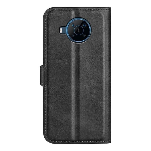 Motorola Moto E30 nahkainen lompakokkotelo - Musta Black