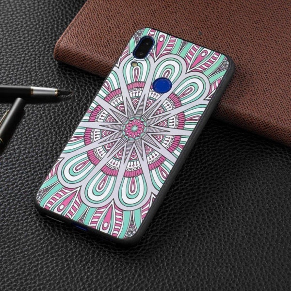 Imagine Xiaomi Redmi Note 7 / Note 7 Pro / Note 7S cover – Symetrisk Mønster Multicolor