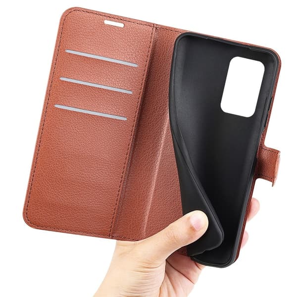 Classic Samsung Galaxy A33 5G Flippetui - Brun Brown