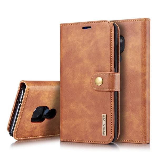 DG.MING Huawei Mate 20 2-in-1 Wallet etui - Brown