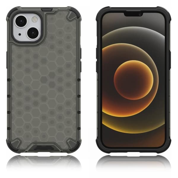 Bofink Honeycomb iPhone 13 deksel - Svart Black