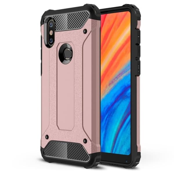 Xiaomi Mi MIX 2S mobilskal plast silikon värmeavledande - Rosenguld multifärg