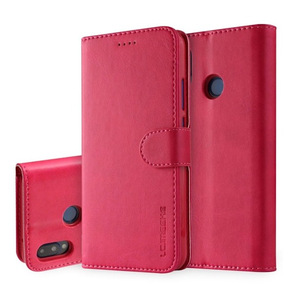 LC.Imeeke läder Huawei P20 Lite fodral - Rosa Rosa