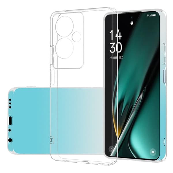 Ultratyndt gennemsigtigt Oppo A2 etui Transparent