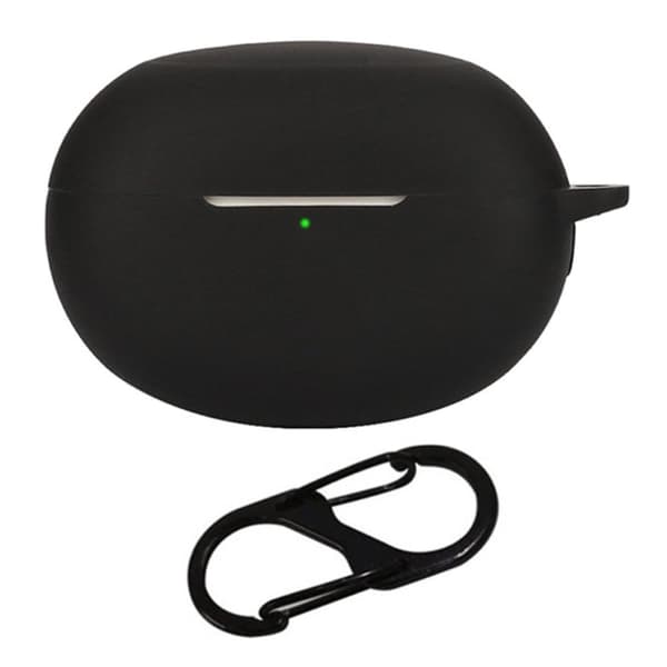 Realme Buds Air 5 Pro silikonisuojus soljella - Musta Black