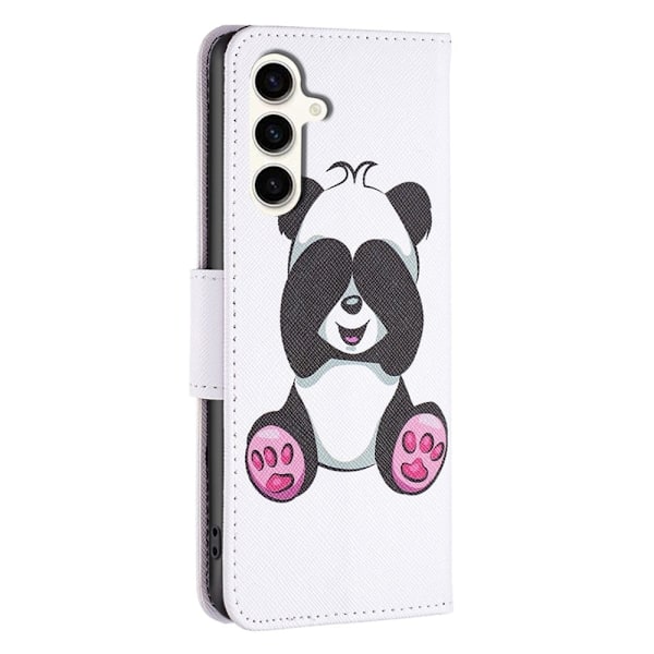 Wonderland Samsung Galaxy S23 Fe Flippetui - Panda White