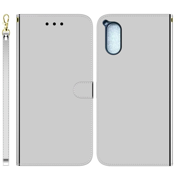 Mirror Sony Xperia 5 V fodral - Silver/Grå Silvergrå