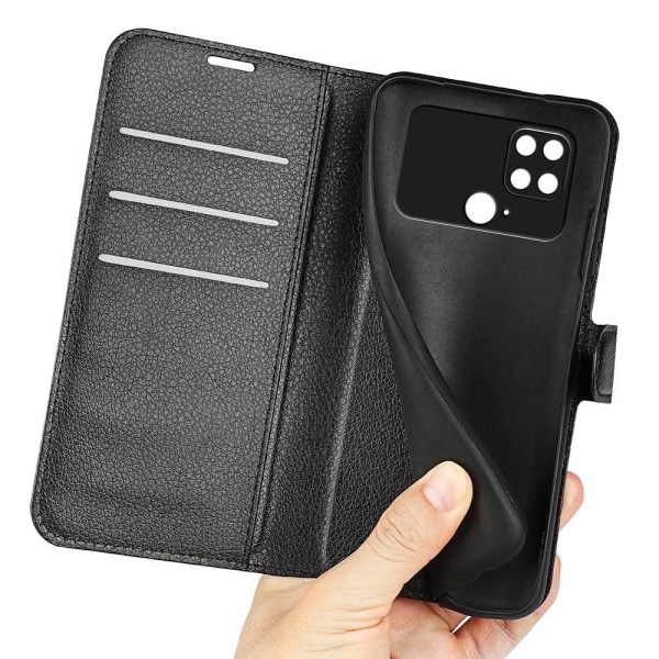 Classic Xiaomi Poco C40 Läppäkotelo - Musta Black