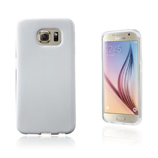 Sund Samsung Galaxy S6 Edge Suojakuori - Valkoinen White