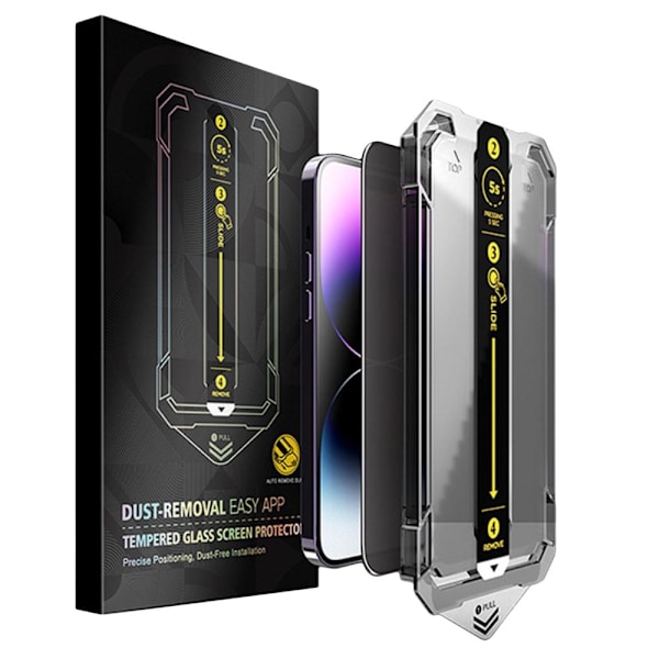 iPhone 11 Pro / Xs / X tempered glass screen protector with tool Transparent