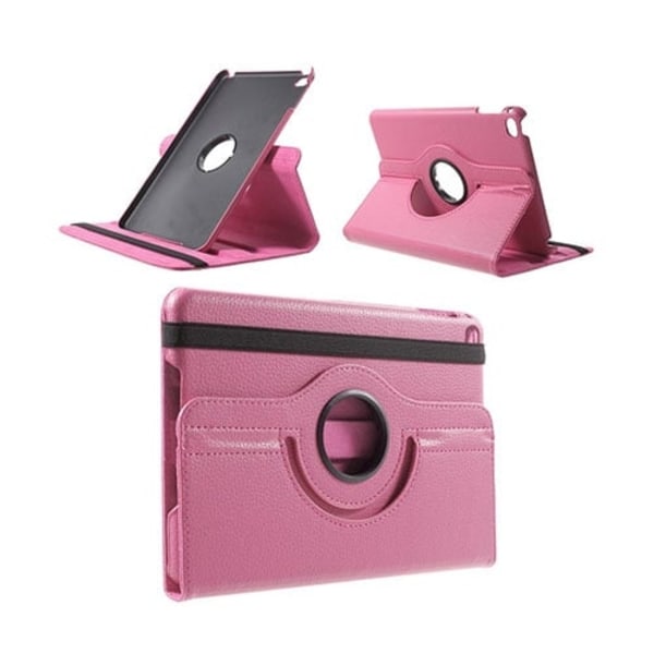 Jessen iPad Mini 4 Læder Etui - Hot Pink Pink