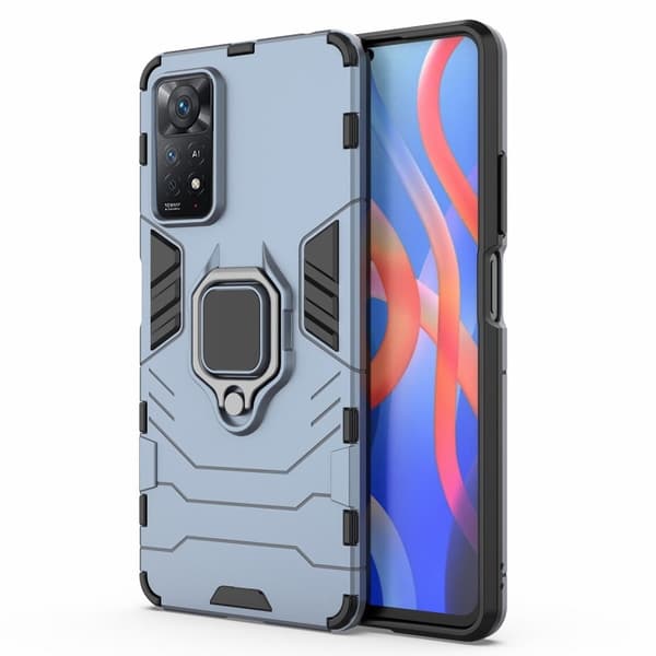 Rengassuojakotelo - Xiaomi Redmi Note 11 Pro 5G / Note 11 Pro - Sininen Blue