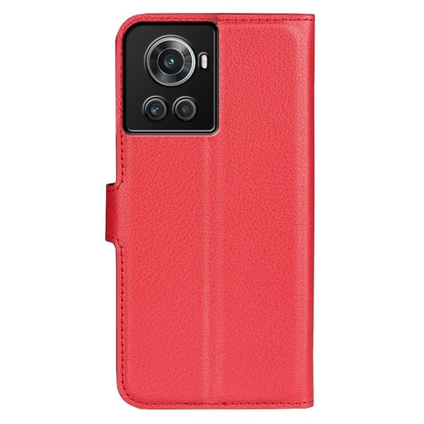 Classic OnePlus 10R / OnePlus Ace flip etui - Rød Red
