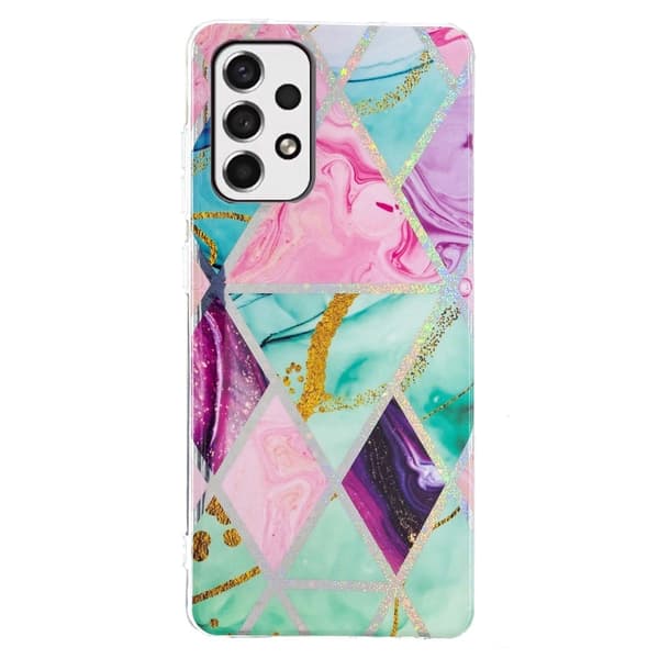 Marble Samsung Galaxy A53 5G Suojakotelo - Triangle / Rhombus Multicolor