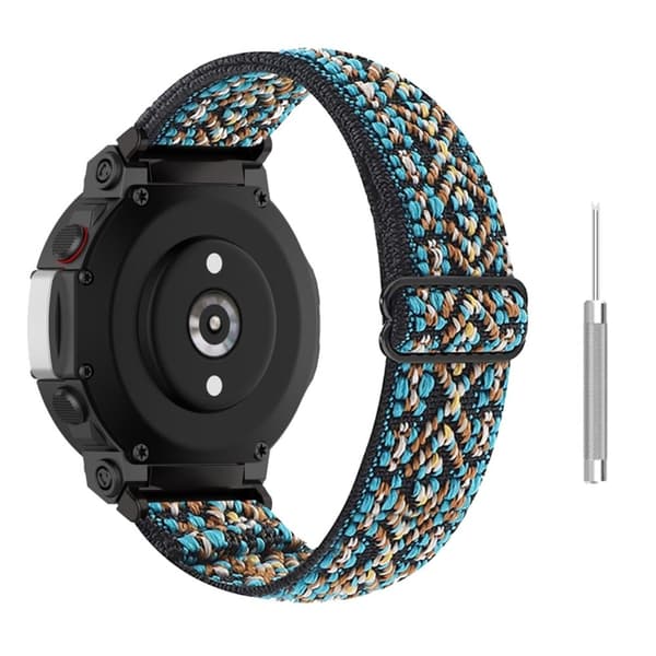 Amazfit T-Rex 2 klockarmband i nylon i etnisk stil - Brun Brun