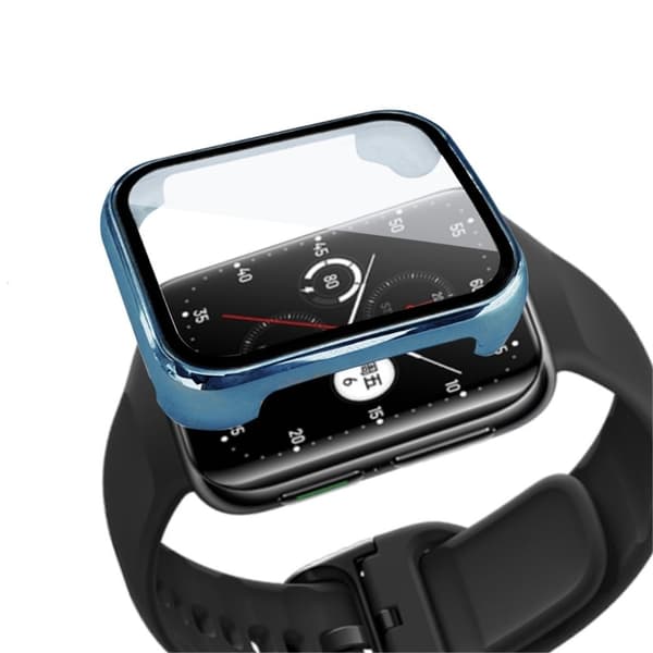 Oppo Watch 2 (46mm) protective cover with tempered glass - Blue Blå