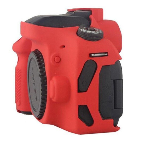 Canon EOS 5D Mark III cover i silikone - Rød Red