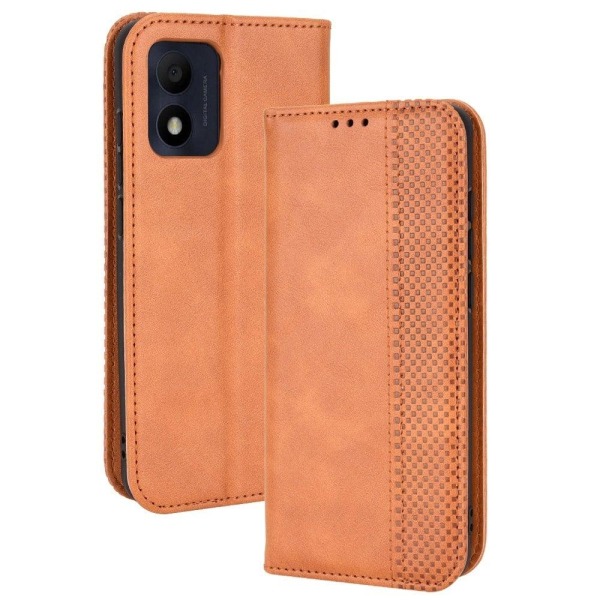 Bofink Vintage Alcatel 1B (2022) leather case - Brown Brown