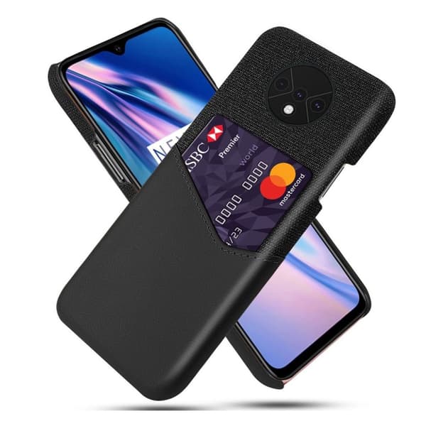 Bofink Oneplus 7t Kortdeksel - Svart Black