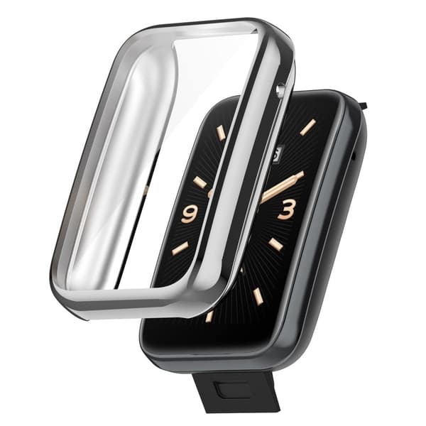 Xiaomi Mi Band 7 Pro galvanoitu kansi - Hopea Silver grey