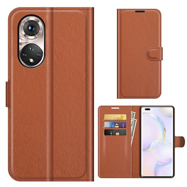 Classic Honor 50 Pro Läppäkotelo - Ruskea Brown