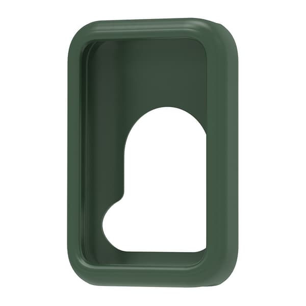 Honor Band 9 Silicone Watch Case Protective Bumper Frame - Mørkegrøn Green