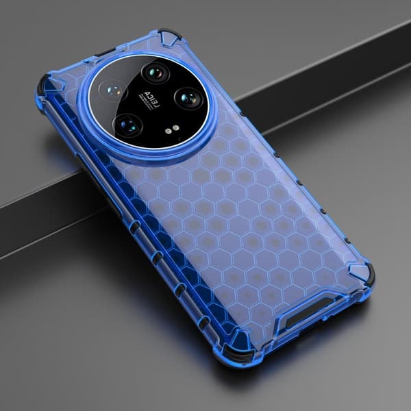 Bofink Honeycomb Xiaomi 14 Ultra deksel - Blå Blue