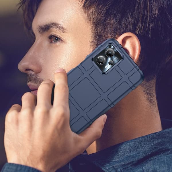 Rugged Shield Etui Motorola Moto G23 / G13 - Blå Blue