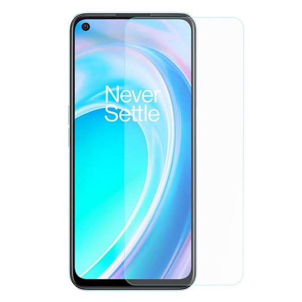 AMORUS skærmbeskytter af hærdet glas med buet kant til OnePlus Nord CE 2 5G Transparent