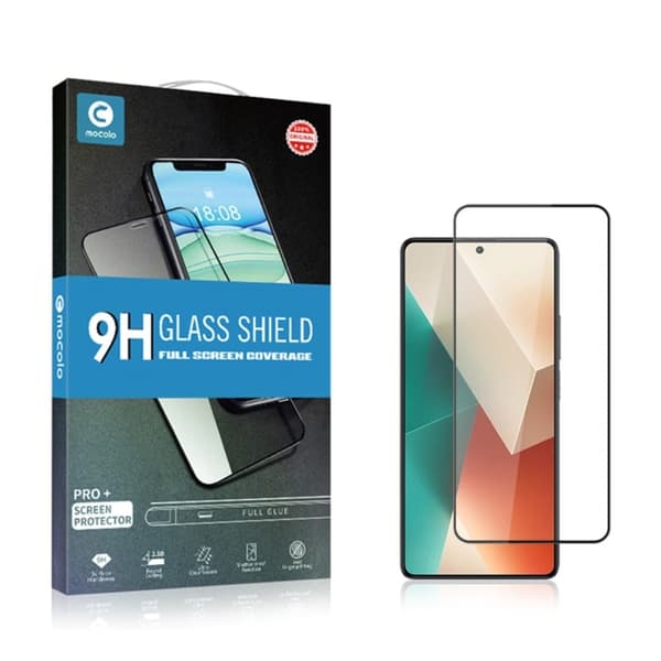 MOCOLO HD karkaistu lasi näytönsuoja Xiaomi Redmi Note 13 4G Transparent
