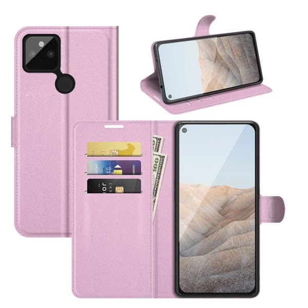 Classic Google Pixel 5a Flippetui - Rosa Pink
