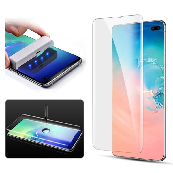 MOCOLO Samsung Galaxy S10 Plus 3D curve hærdet glas skærmbeskyttelse Transparent