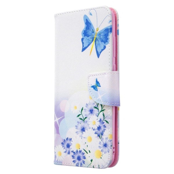 Wonderland Samsung Galaxy A11 / M11 Etui - Sommerfugl og Tusindfryd Multicolor