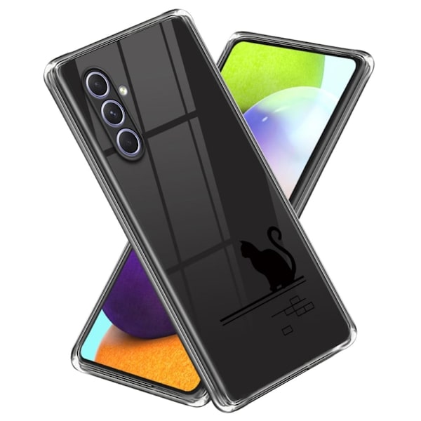 Deco Samsung Galaxy A54 Etui - Katt Black