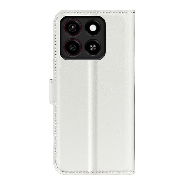 Classic ZTE Blade A35 flip kuoret - Valkoinen White
