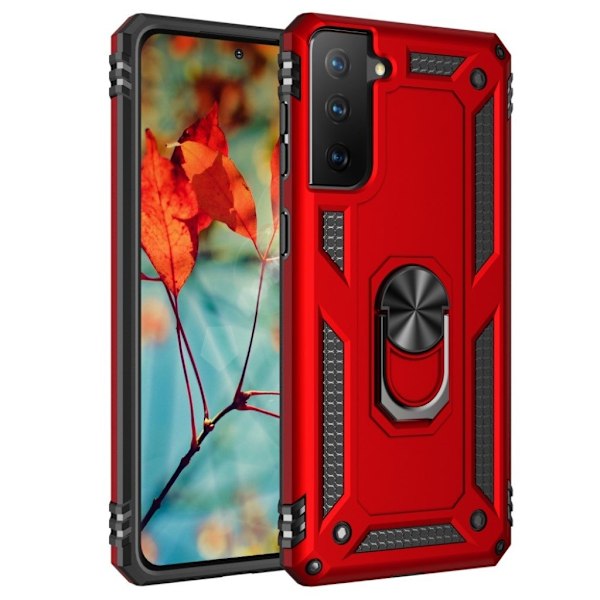 Bofink Combat Samsung Galaxy S21 kotelo - punainen Red