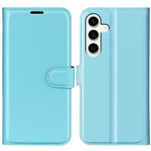 Classic Samsung Galaxy S24 Plus flipfodral - Blå Blå