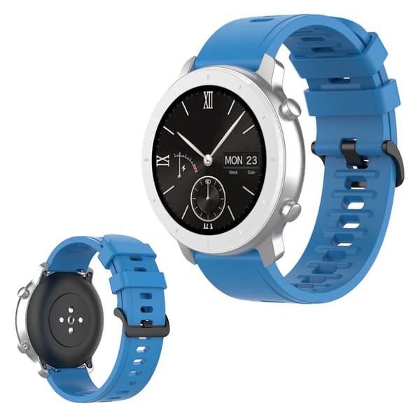 Amazfit GTR 42mm / GTS silikone Urrem - Himmelblå Blue