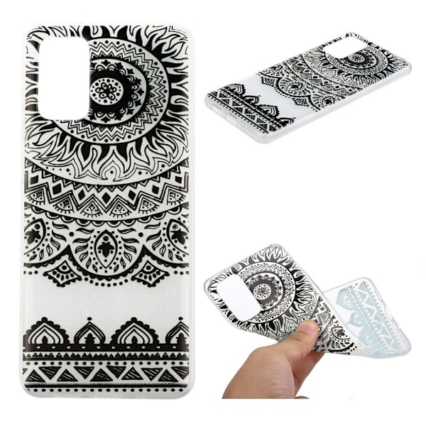 Deco Samsung Galaxy S20 Ultra skal - Unikt Mönster Svart
