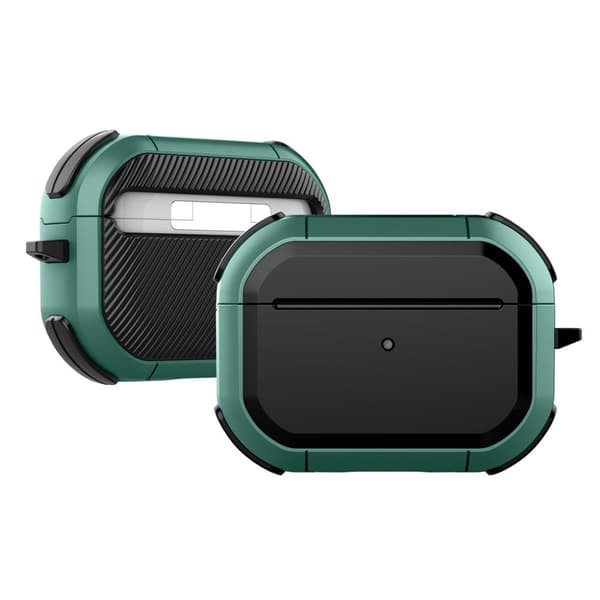 Airpods Pro gummiert etui - Midnattsgrønn Green