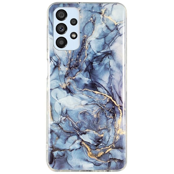 Marble Samsung Galaxy A53 5G Suojakotelo - Harmaa Silver grey