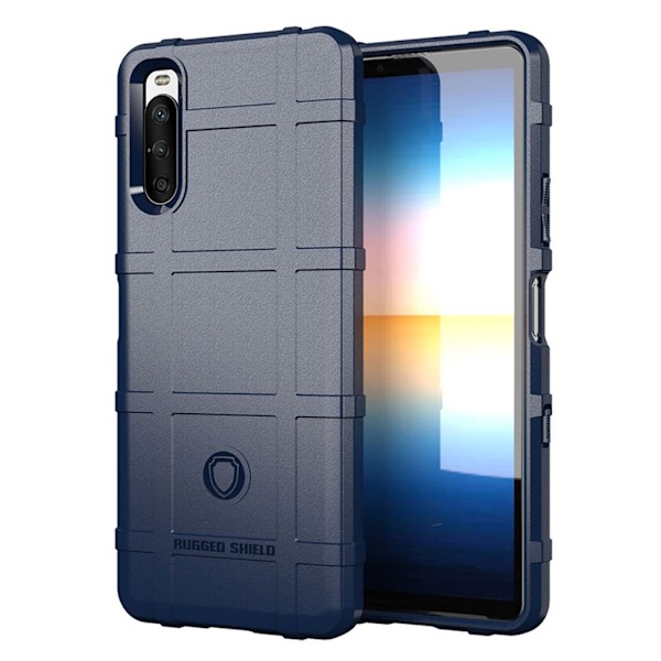 Rugged Shield case - Sony Xperia 10 III - Blå Blue