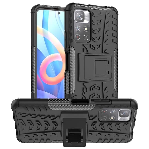 Offroad Etui Xiaomi Redmi Note 11 / Poco M4 Pro 5g - Svart Black