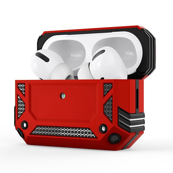AirPods Pro 2 skyddsfodral med karbinhake - Grön Grön