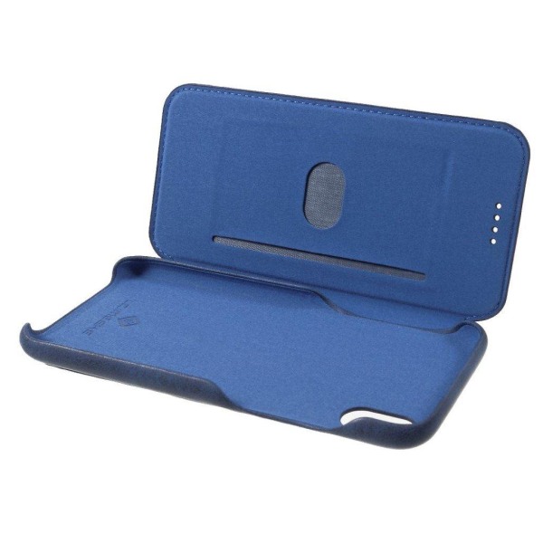 LC.IMEEKE iPhone Xr flip etui - Blå Blue